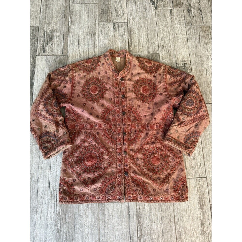 Vintage Riva Banjara Jacket Mirrored Boho